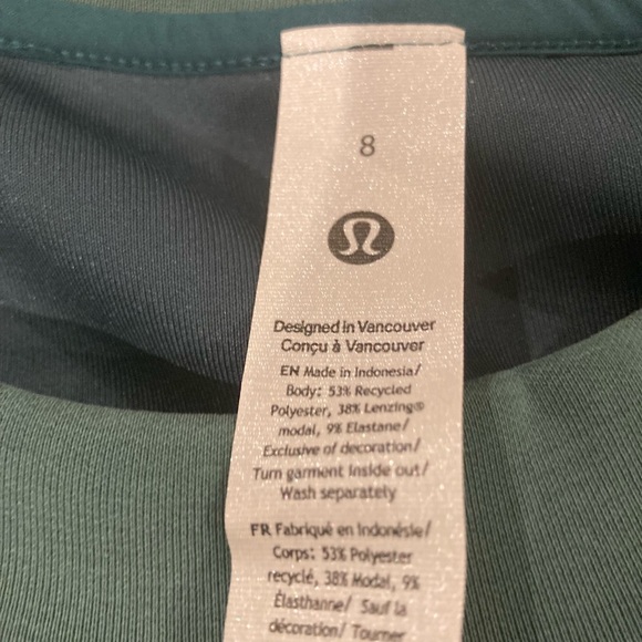 New Lululemon softstreme perfectly oversized soft crew size 8 - Picture 2 of 6